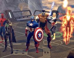 Jouer en ligne avec les héros Marvel