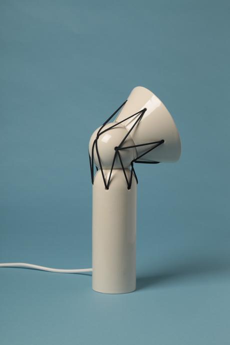 Elastic Lights luminaires céramiques articulés par Marta Bordes