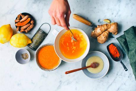 Become a morning person hot lemon water