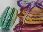 Macarons l'aquarelle