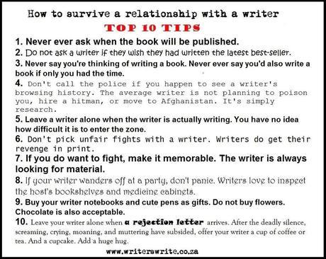 Surviving relationship writer