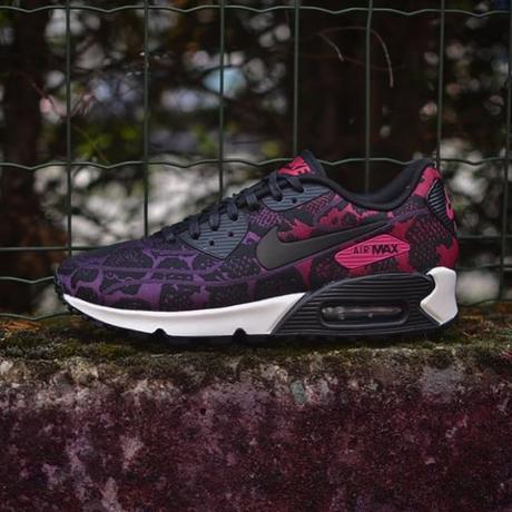 Nike Wmns Air Max 90 Jacquard Mulberry pour-femme