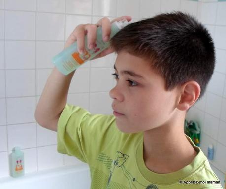 Le Spray démêlant douceur MKids! pour les cheveux du Kid