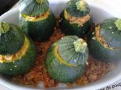 Courgette rondes farcies Boulgour