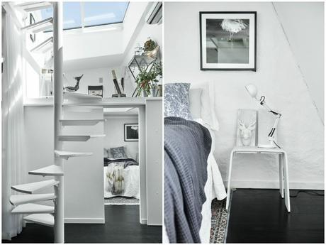 Un appartement sous les toits