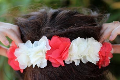 headband couronne fleurs Les petites shanghaiennes