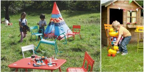 Salon de jardin pour enfant et mobilier exterieur kids fermob.