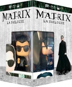 Les coffrets Blu-ray/Funko Pop de Warner Bros matrix-trilogie-figurine-neo-blu-ray-warner-bros-home-entertainment