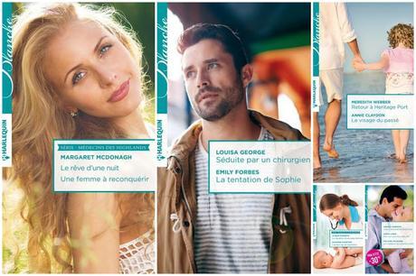 Les sorties du mois d'Août chez Harlequin