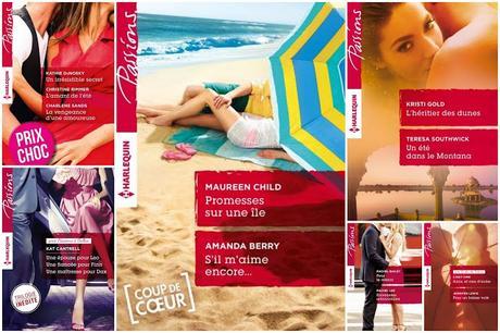 Les sorties du mois d'Août chez Harlequin