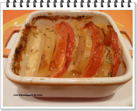 Tian tomates pommes de terre à la mozzarella WW2