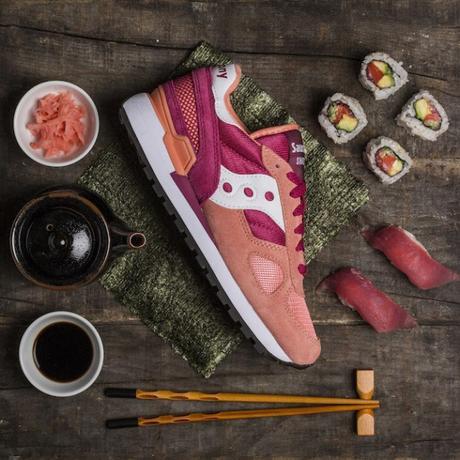 Saucony Women Shadow Original - Pink Red - Sushi Pack