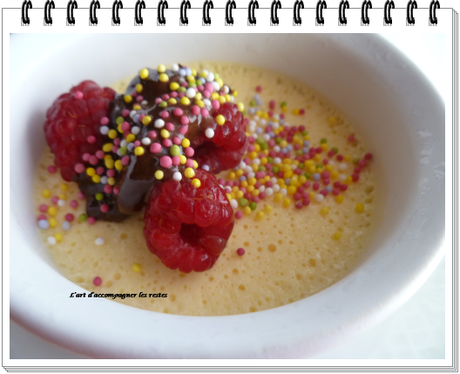 mascarpone glacé et son coulis de chocolat2