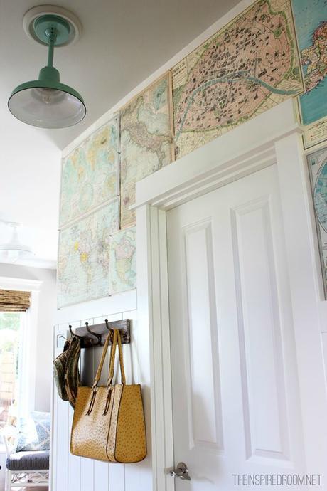 wall paper maps