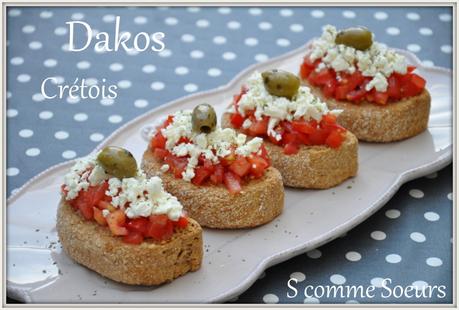 Cuisine crétoise: le Dakos