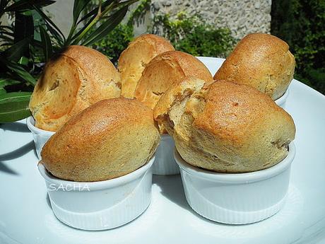 Popovers petits pains anglais :clichés et diaporama , Balade à St Guilhem-le-Désert en clichés et diaporama