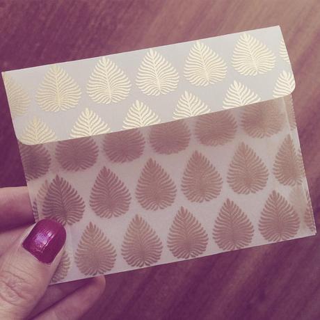 Mini set de courrier from New Delhi