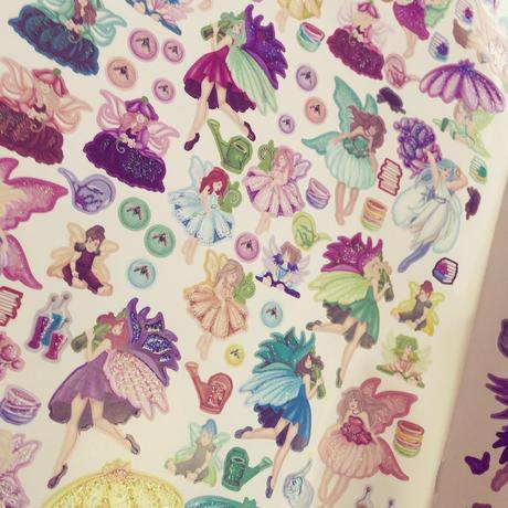 Les fées en autocollants