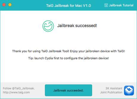 TaiG: le jailbreak de iOS 8.4 est disponible pour Mac