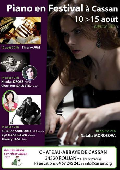 Piano en Festival à l’abbaye de Cassan