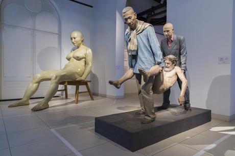 ♥♥ Chine ardente exposition sculptures  d' art contemporaines de 25 artistes à Mons en Belgique