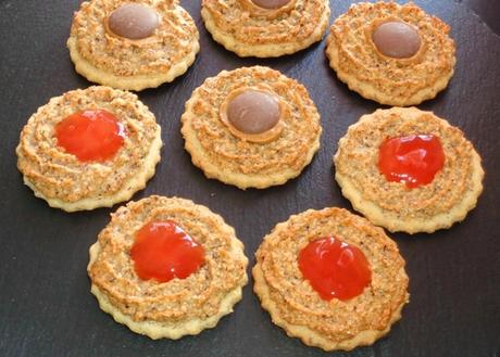 Sablés double noisette