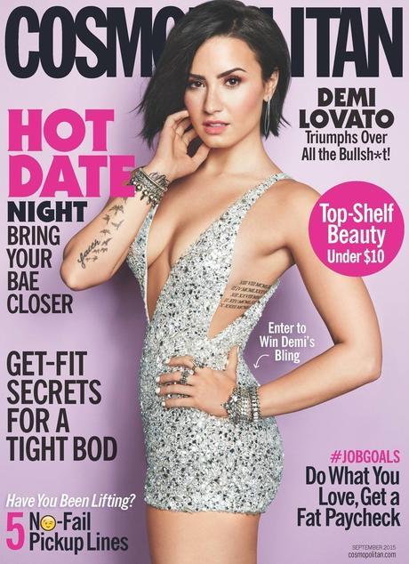 Demi Lovato pour « Cosmopolitan US ».