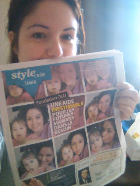 Etre Radieuse dans le Courrier du Sud pour la Fondation OLO!