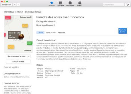 Tinderbox: un ebook sur le logiciel de prise de notes