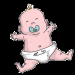 illustration de bébé