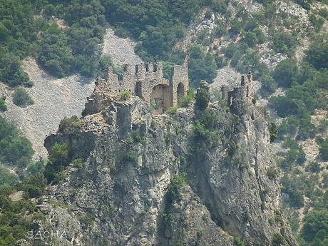 Taboulé herbes jardin château Géant Guilhem-le-Désert clichés diaporama