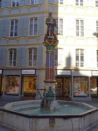 Fontaine de la Justice à Neuchâtel