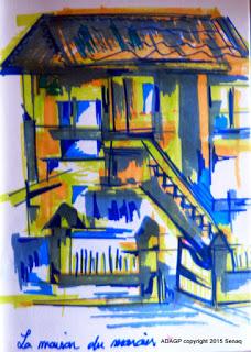 MAGNE (79) CROQUIS !