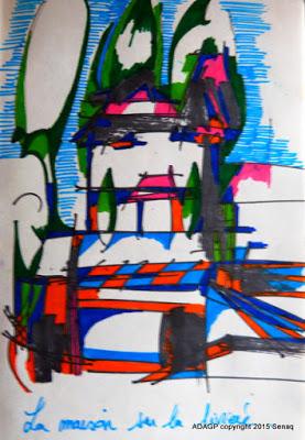 MAGNE (79) CROQUIS !