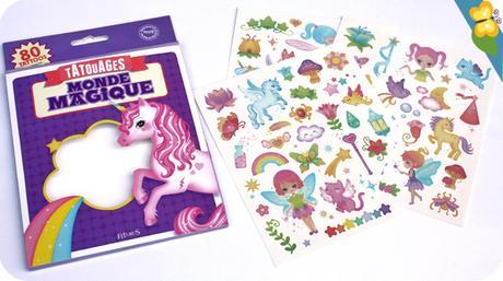 Tatouages Monde Magique - Fleurus - Candybird