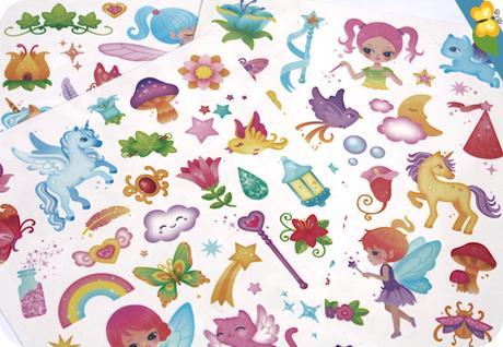 Tatouages Monde Magique - Fleurus - Candybird