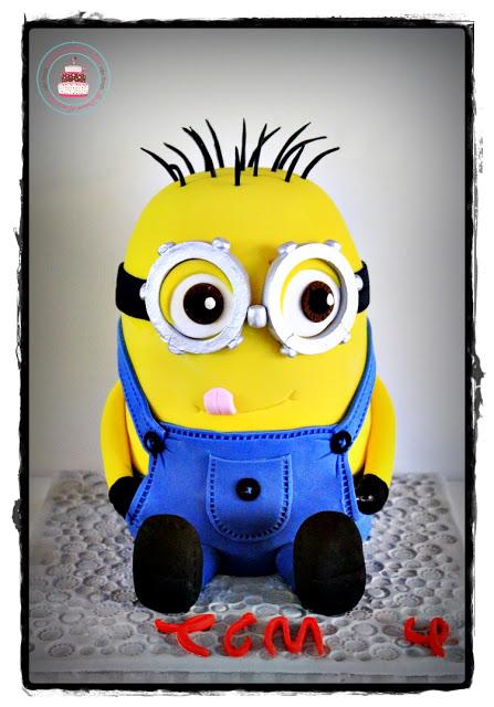 Le gâteau Minion tout mignion