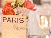 Decoration mariage thème Paris