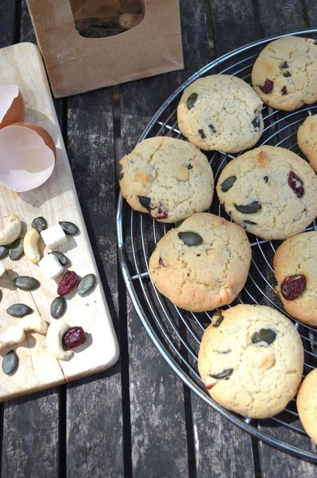 Cookies aux graines et fruits secs
