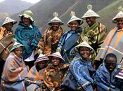 Costumes traditionnels basothos