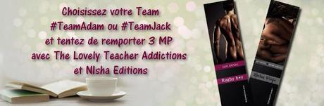 Choisissez votre Team et remportez des MP avec Nisha Editions Choisissez votre Team et remportez des MP avec Nisha Editions