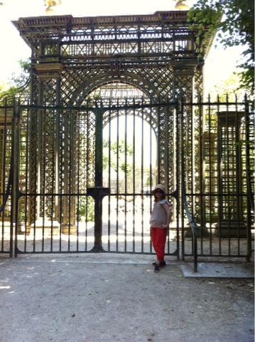 Jardin Versailles fermé