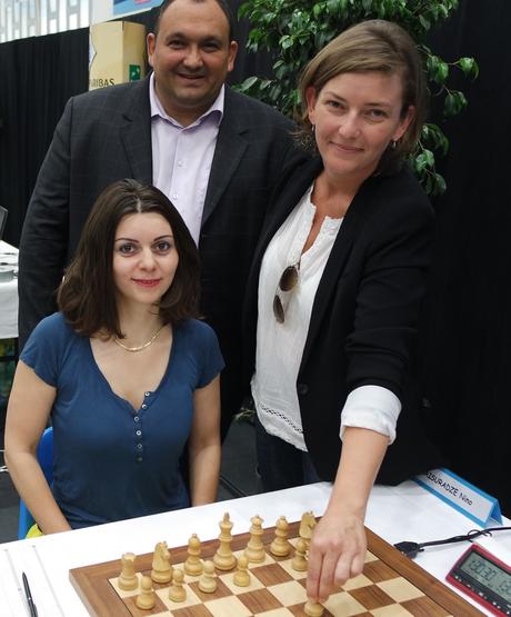 La double championne de France d'échecs 2013-2014 à la conquête d'un triplé © FFE