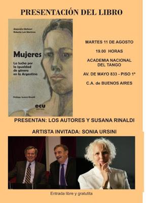 Egalité entre hommes et femmes au menu du Palacio Carlos Gardel [à l'affiche]