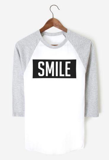 t-shirt rad smile