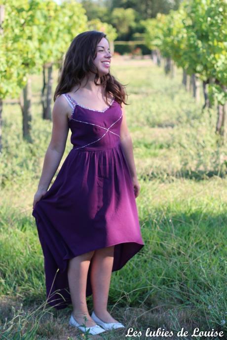 Robe centaurée mariage violet - les lubies de louise-8