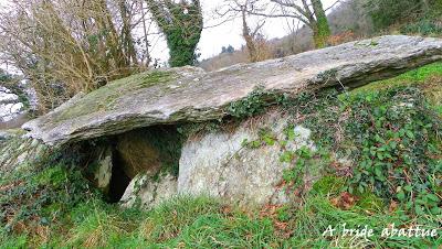 Une pierre sur le chemin ou posée au milieu d'une rivière ...