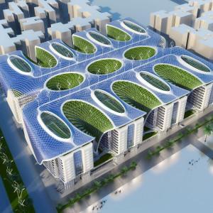 The Gate Heliopolis ©Vincent Callebaut Architectures