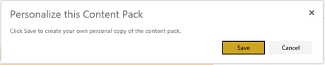 Content Pack options de personnalisation