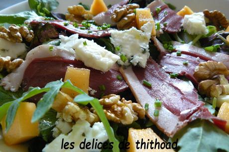 salade de canard au melon